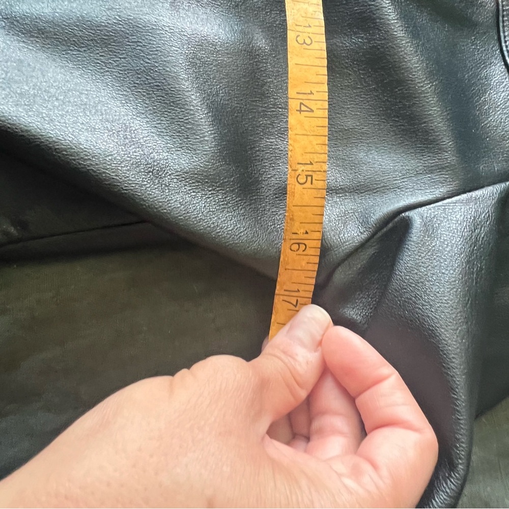 Vintage Wilsons Leather Black Jacket - Picture 11 of 13